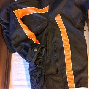 Ladies Biker Jacket With Detachable Liner-Pockets